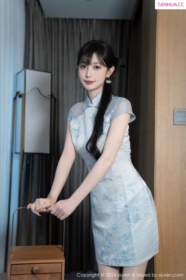 林星阑  [XiuRen]高清写真图 2024.11.22 No.9487 林星阑 旗袍美腿第7张图片